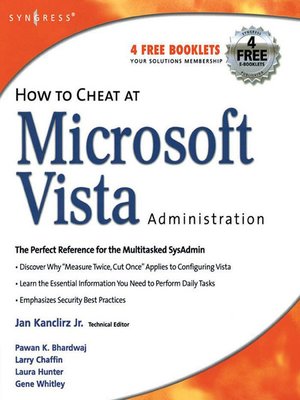 cover image of How to Cheat at Microsoft Vista Administration